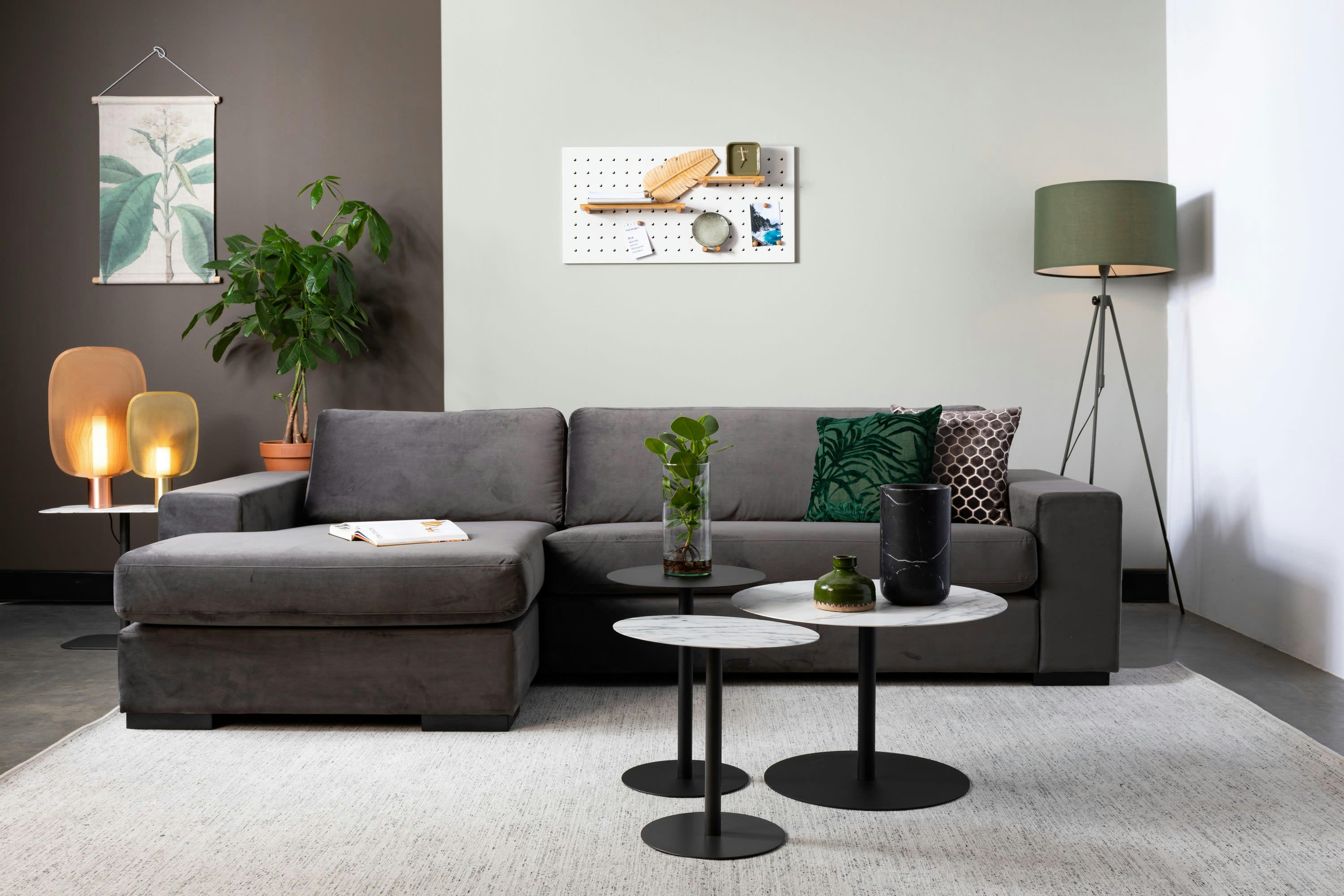 LESLEY - Lampadaire en métal vert