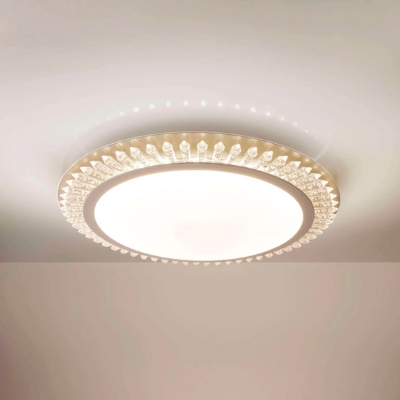 Leuchtmittel »Madison«, ∅xH: 48 x 6,5 cm, Metall/Kunststoff