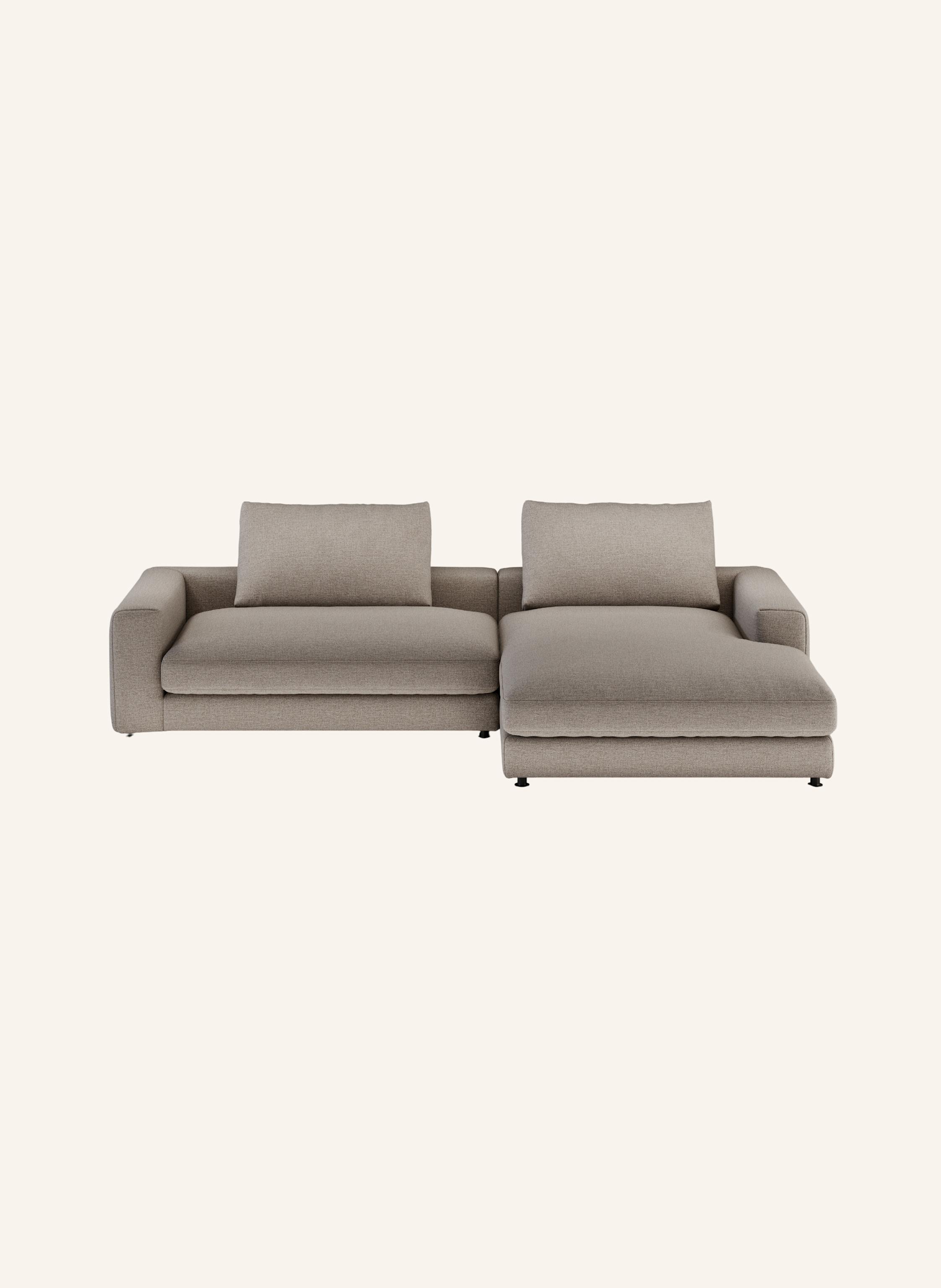 nydo Ecksofa XL MOSLER, rechts, Flachgewebe