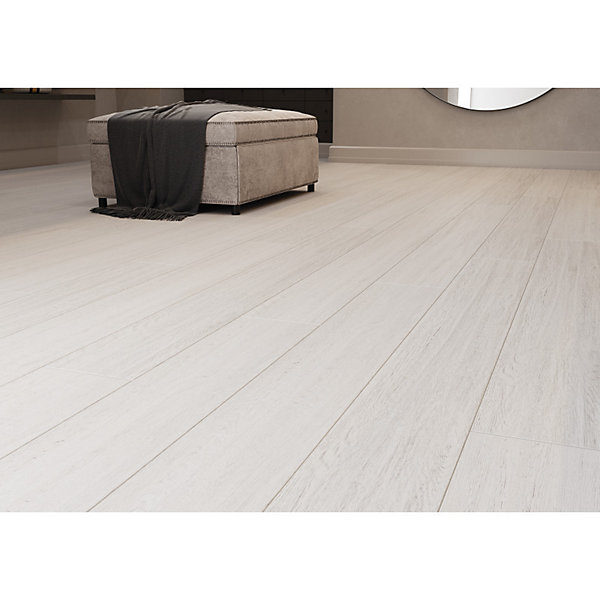 Carrelage extérieur antidérapant effet bois 20x120 cm WEWOOD BLANCO GRIP