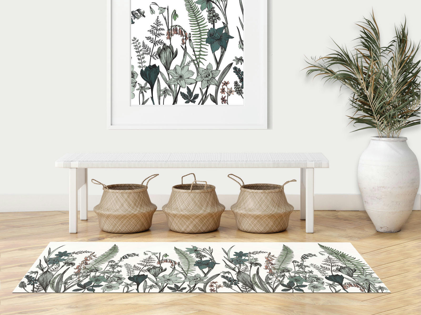 - Tapis vinyle sacre du printemps 100x160cm