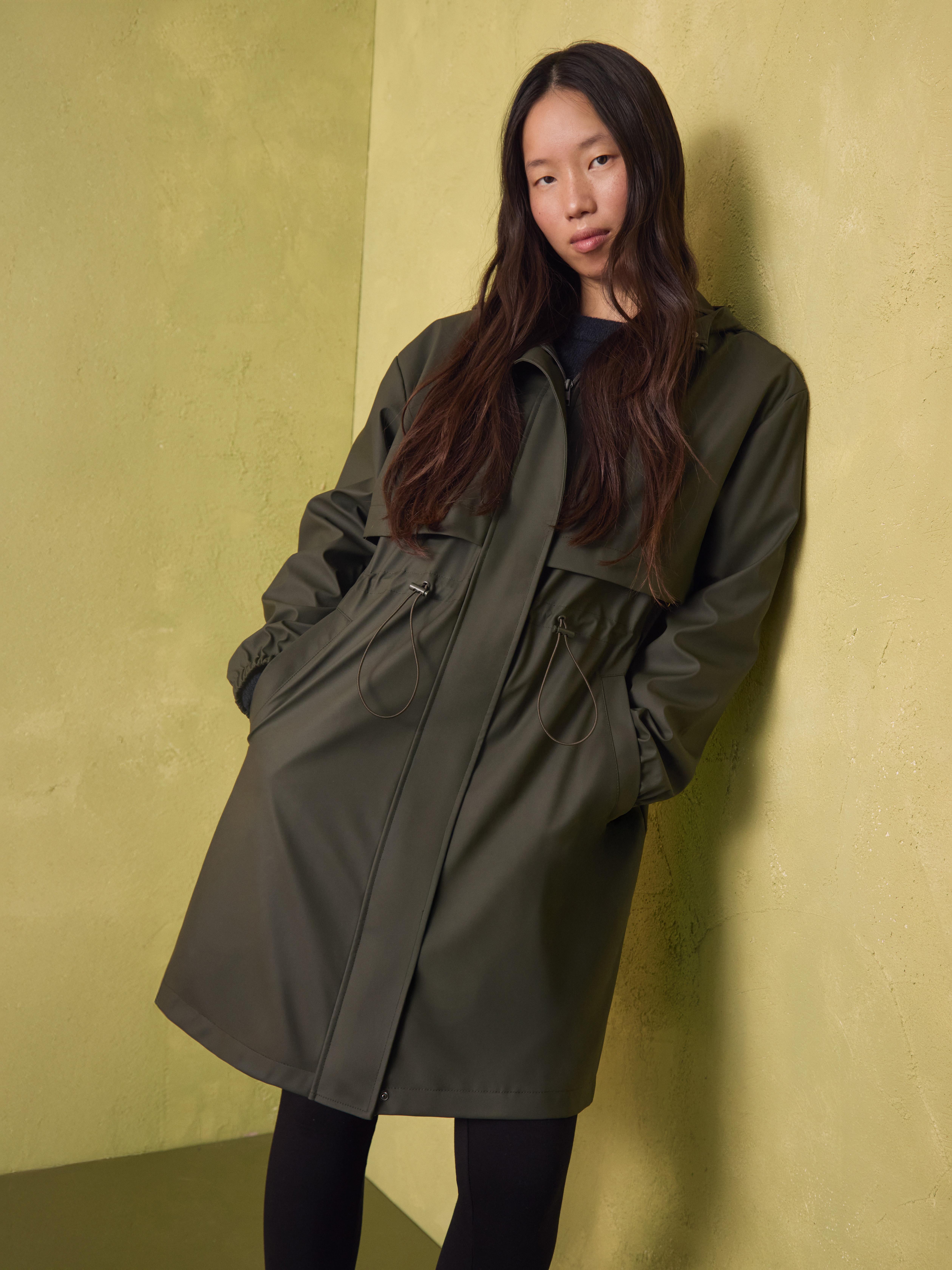 Cinch Waist Parka