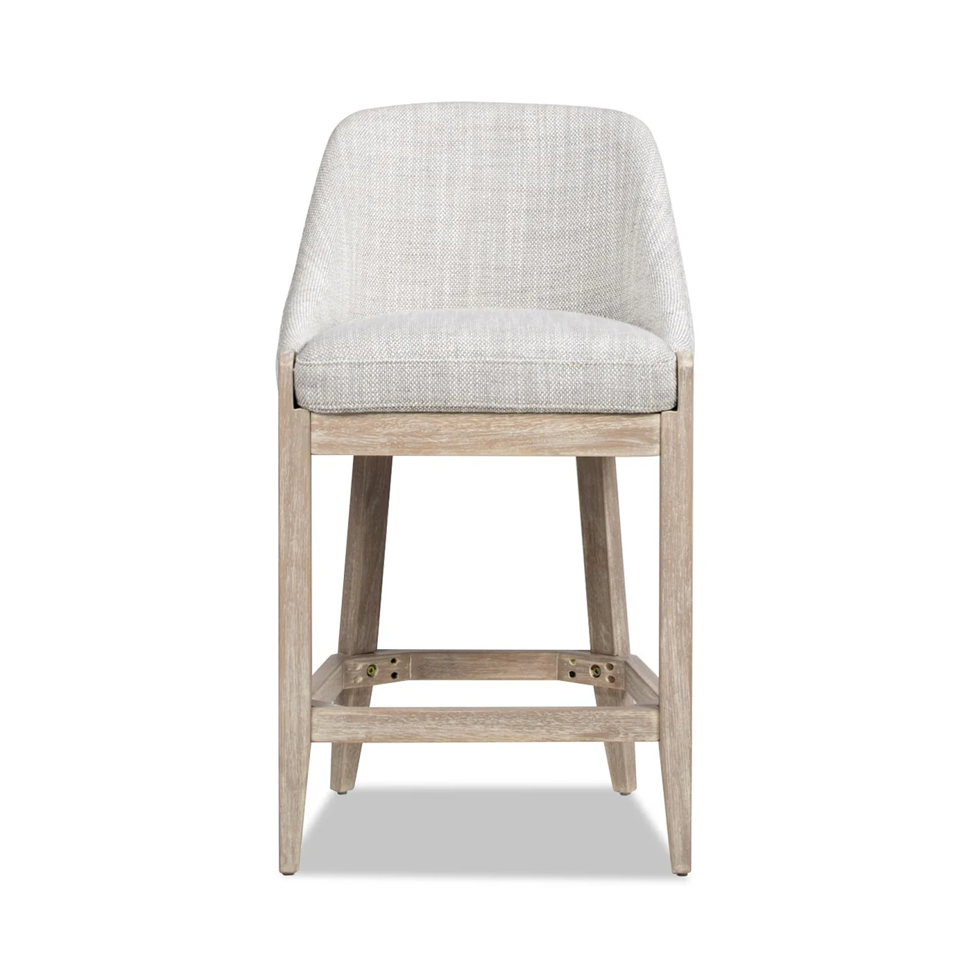 Newport 26.5 Curved Back Upholstered Counter Stool - 20.5W X 21D X 37H