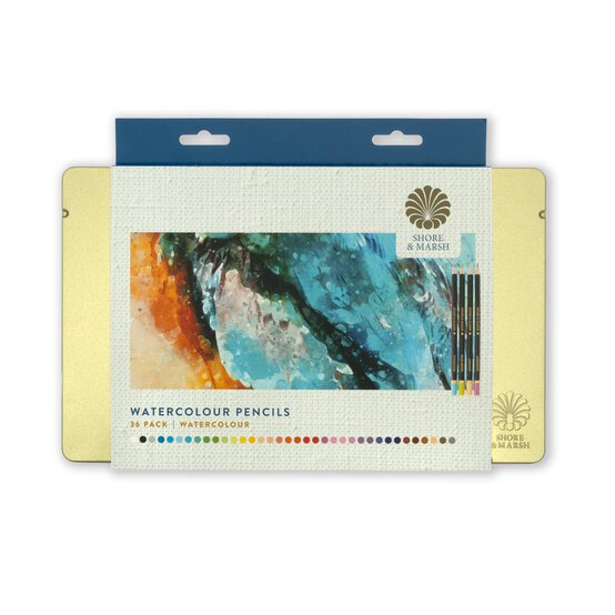Shore & Marsh Watercolour Pencils 36 Pack