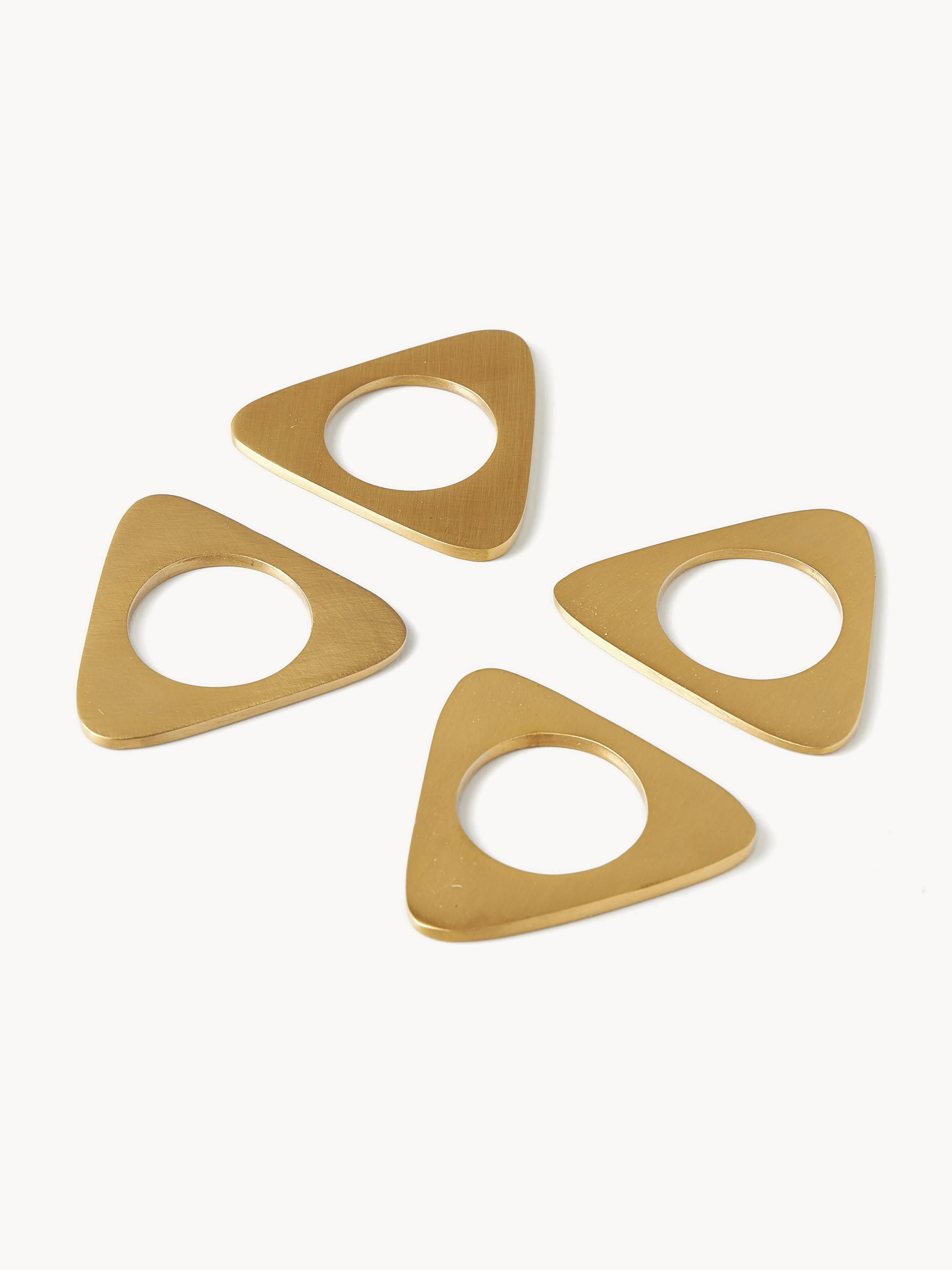 Serviettenringe Triangle, 4er-Set