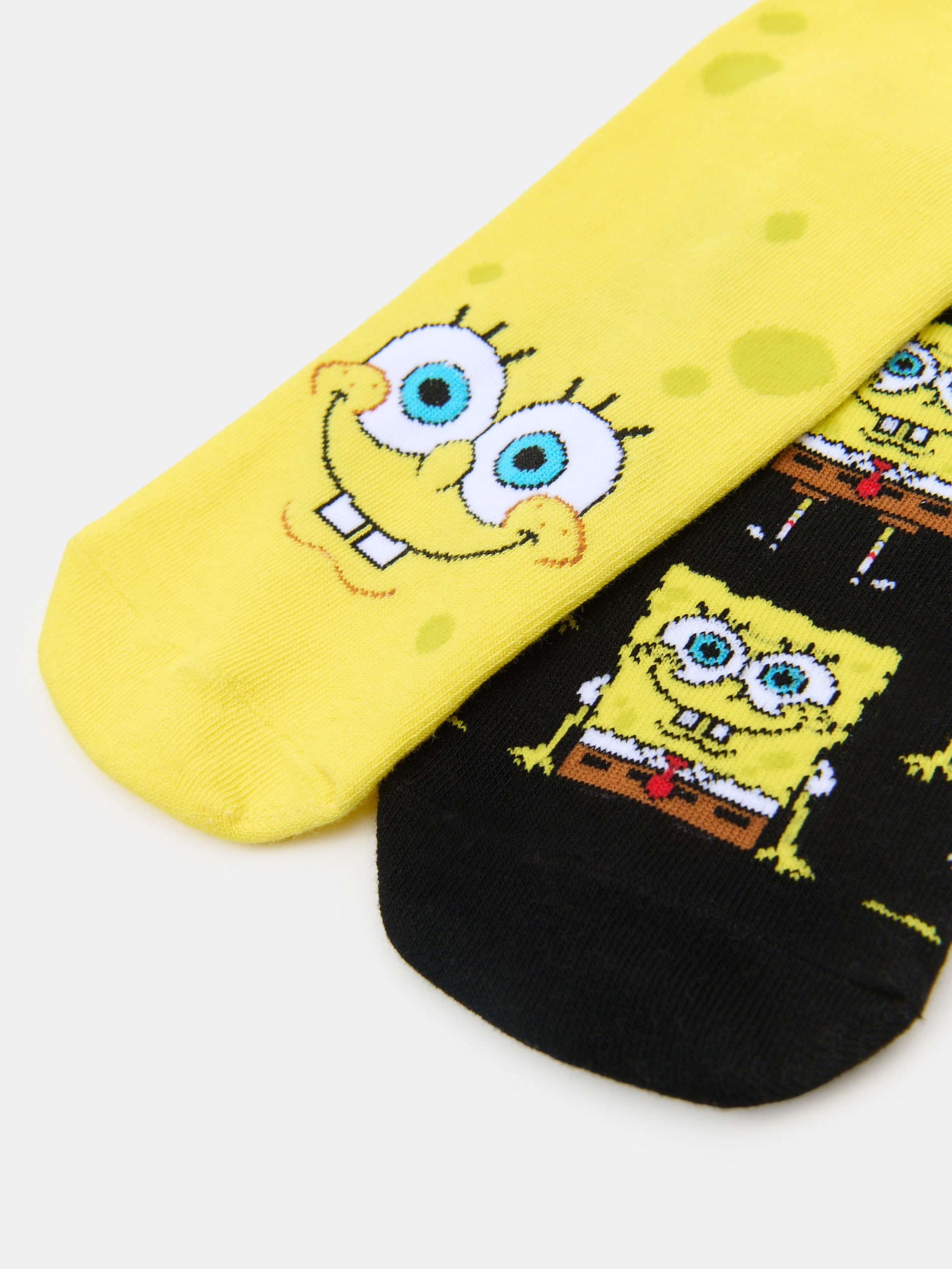 Prążkowane skarpetki 2 pack SpongeBob
