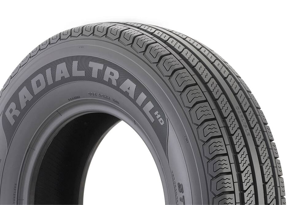 Carlisle Radial Trail HD Trailer Tire - ST175/80R13-Load C