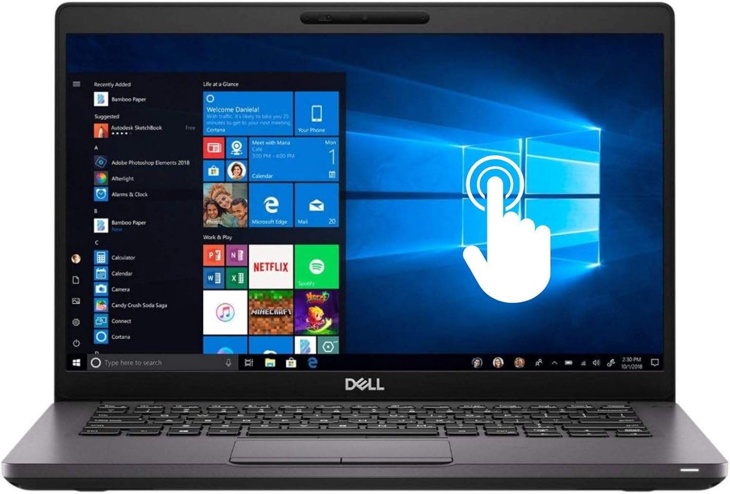 Dell Latitude 5400 Laptop FHD Touchscreen  Intel Core I5-8365U 8th Gen Processor  32GB Ram  1TB SSD  Webcam  Type C  HDMI Windows 11 Pro (Renewed)