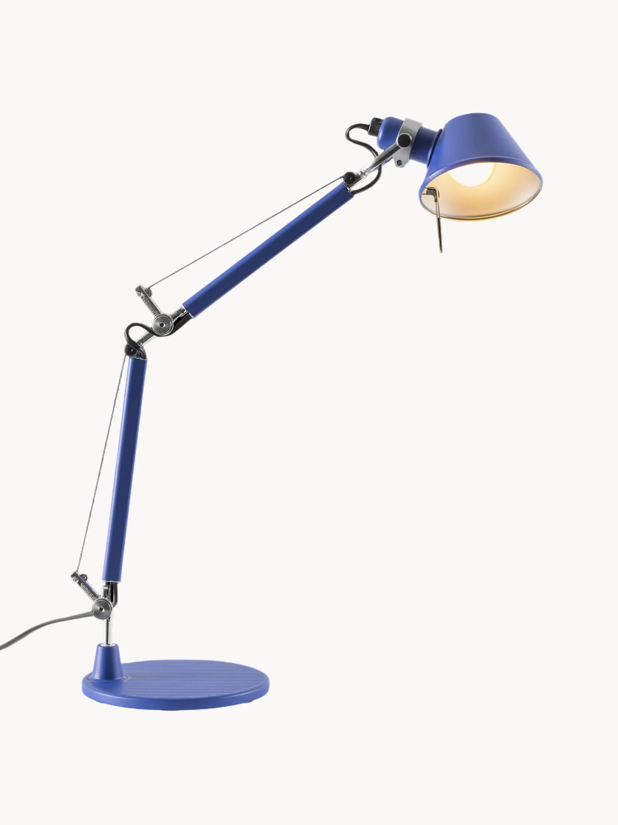 Verstellbare Schreibtischlampe Tolomeo Micro