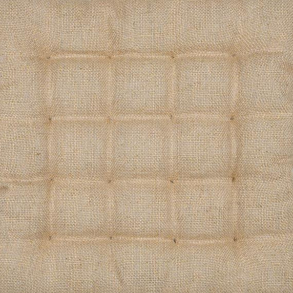 Poduszka na krzesło JOSEPHA beżowy juta 38x38 cm