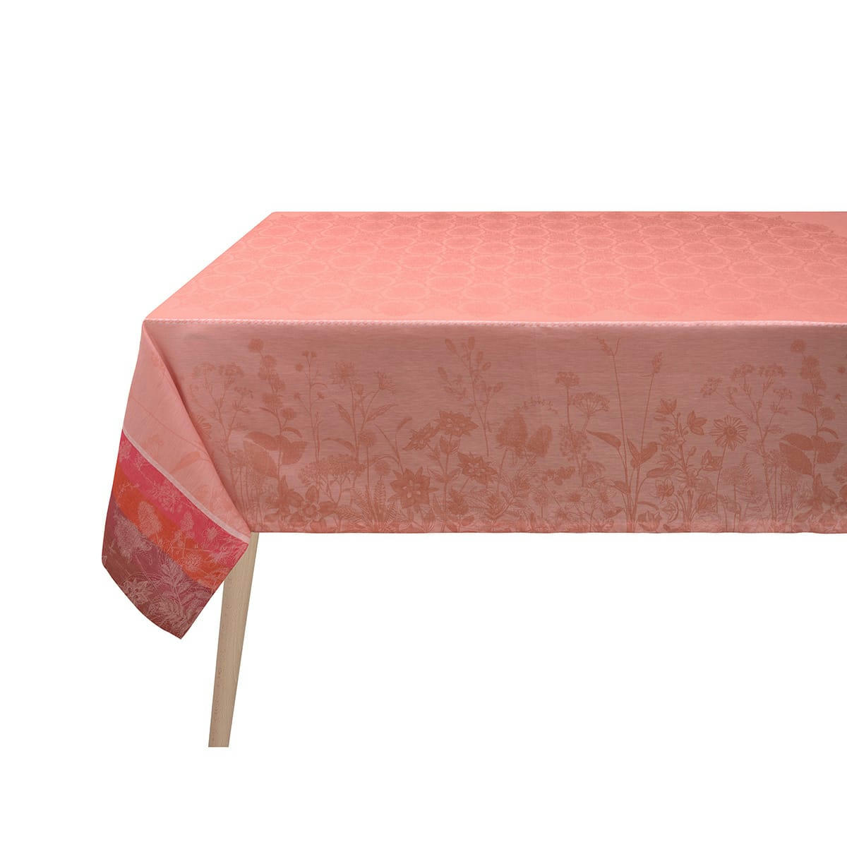 INSTANT BUCOLIQUE - Nappe en lin cosmos 175 x 175