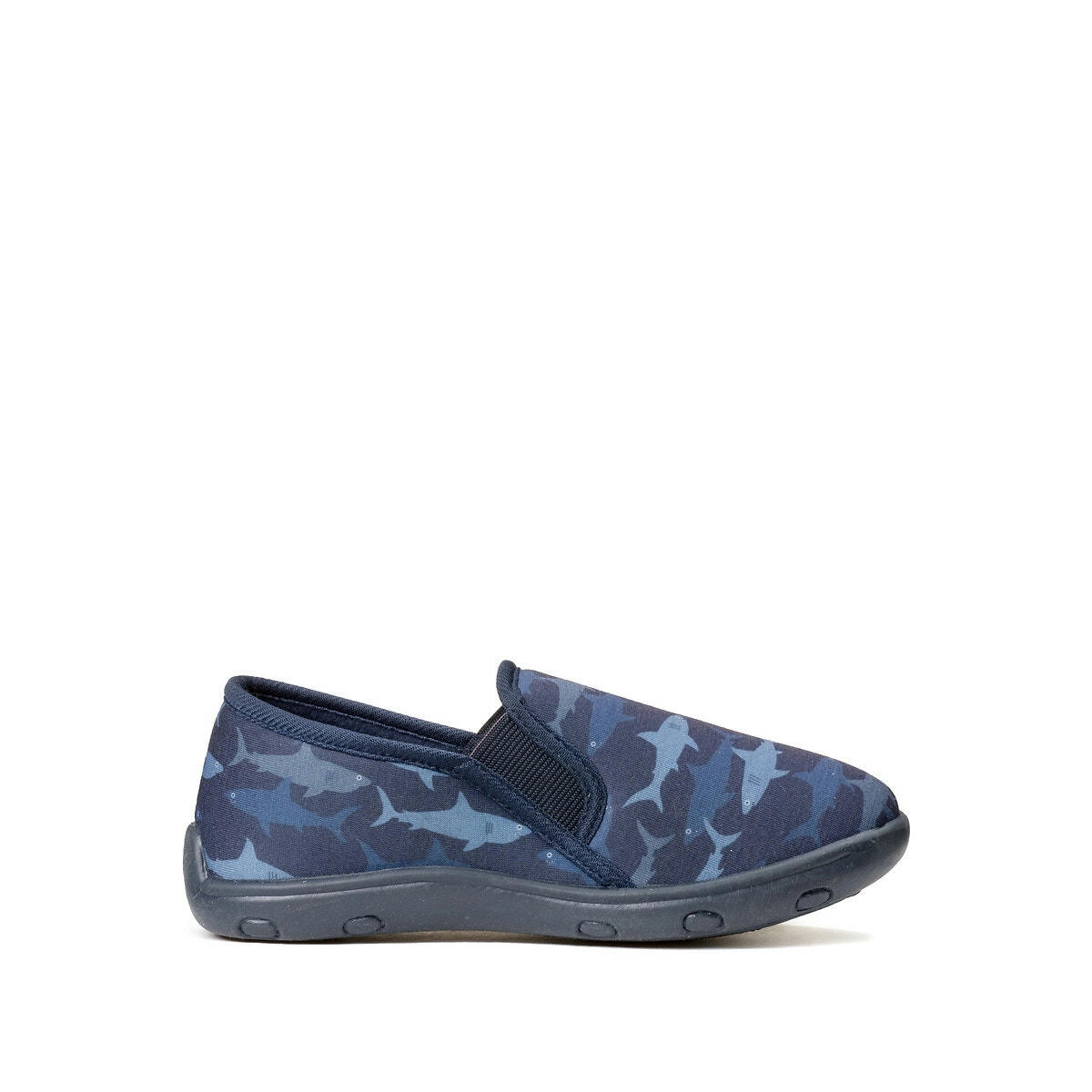 Chaussons charentaises, imprimé requins
