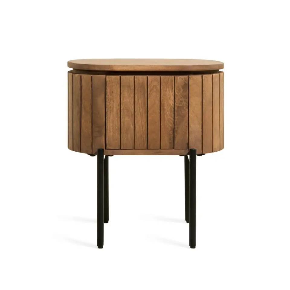 Nachtkastje Mokka - Lichtbruin Staand