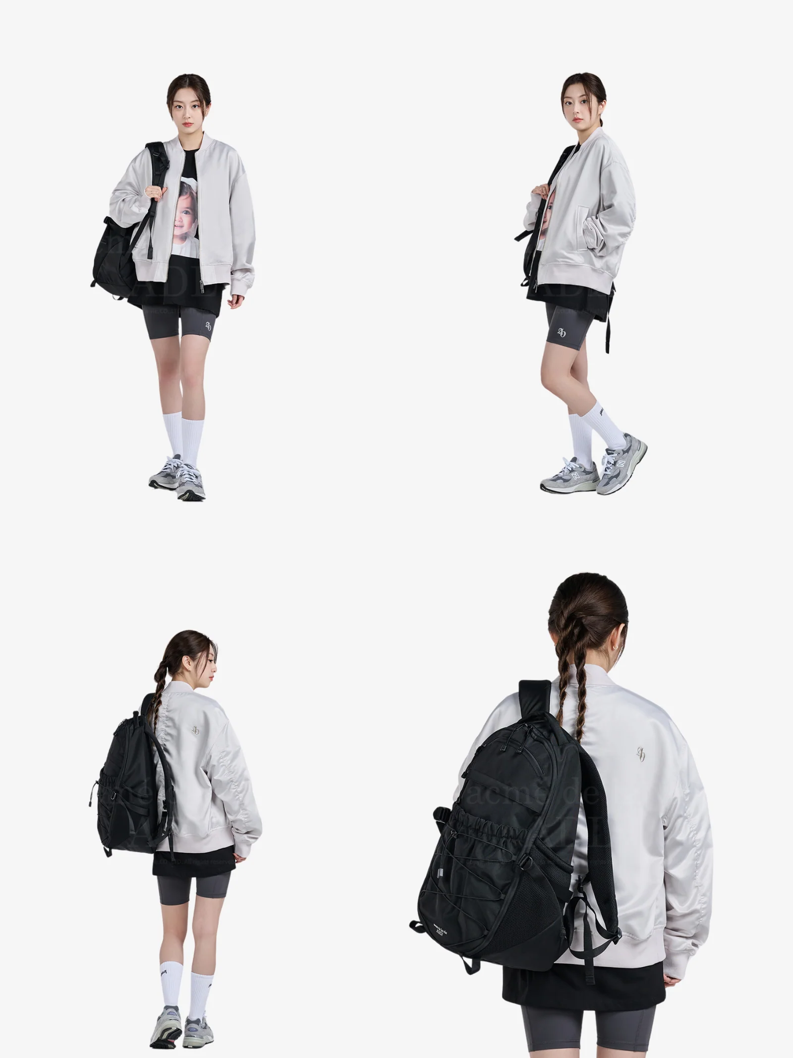 Basic Logo String Point Backpack