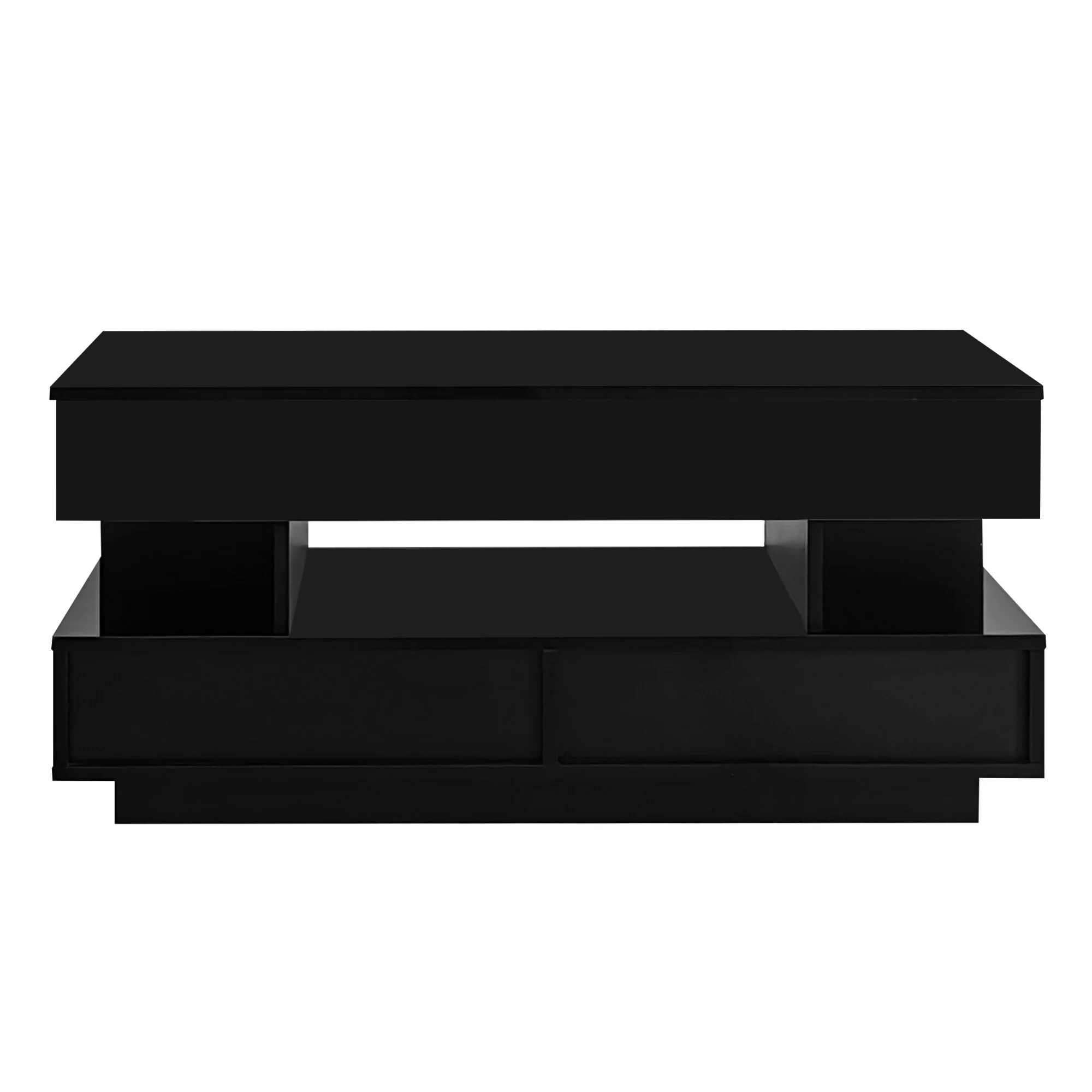 39x19'' Lift-Top Coffee Table with 2 Drawers for Living Room
