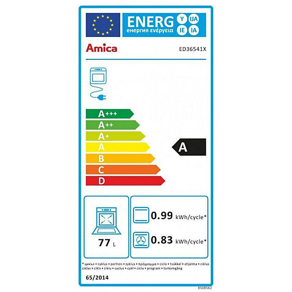 AMICA Four encastrable multifonction pyrolyse ED36541X