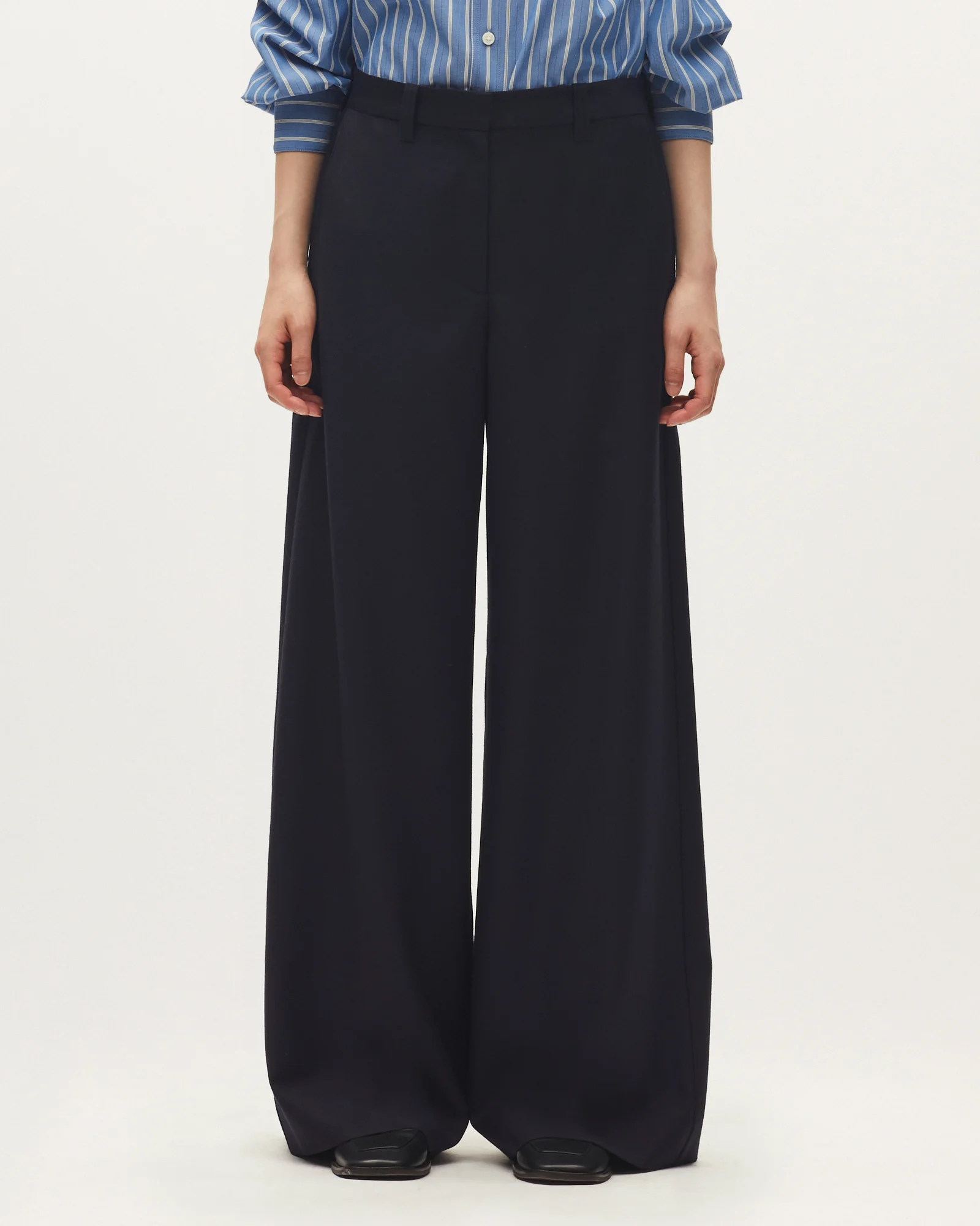 Pantalon large fluide