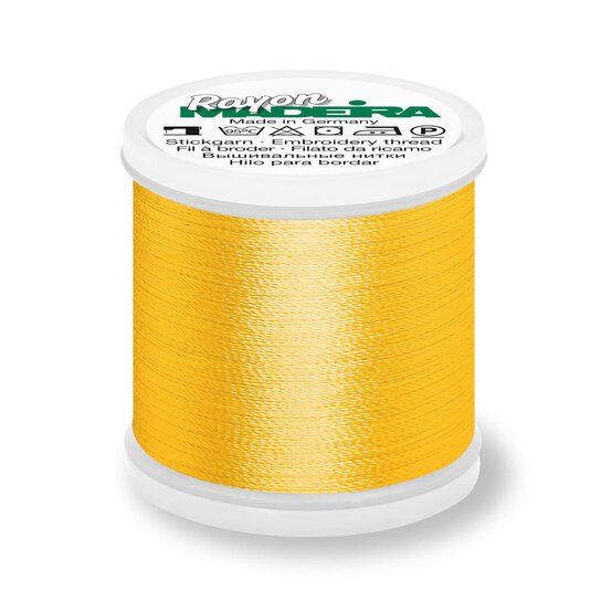 Madeira Orange Yellow Rayon 40 Thread 200m (1137)