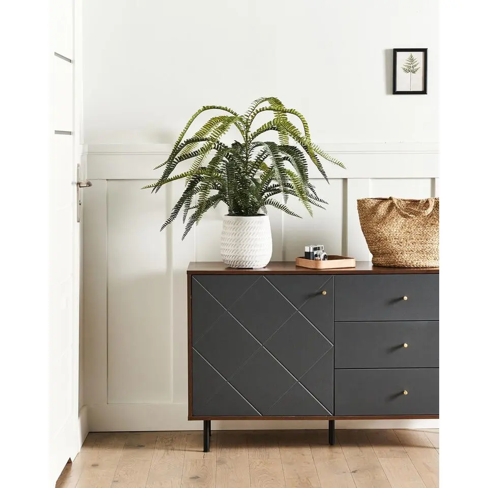 FERN LEAF PLANT - Kunstplant - Groen - 105 cm - Synthetisch