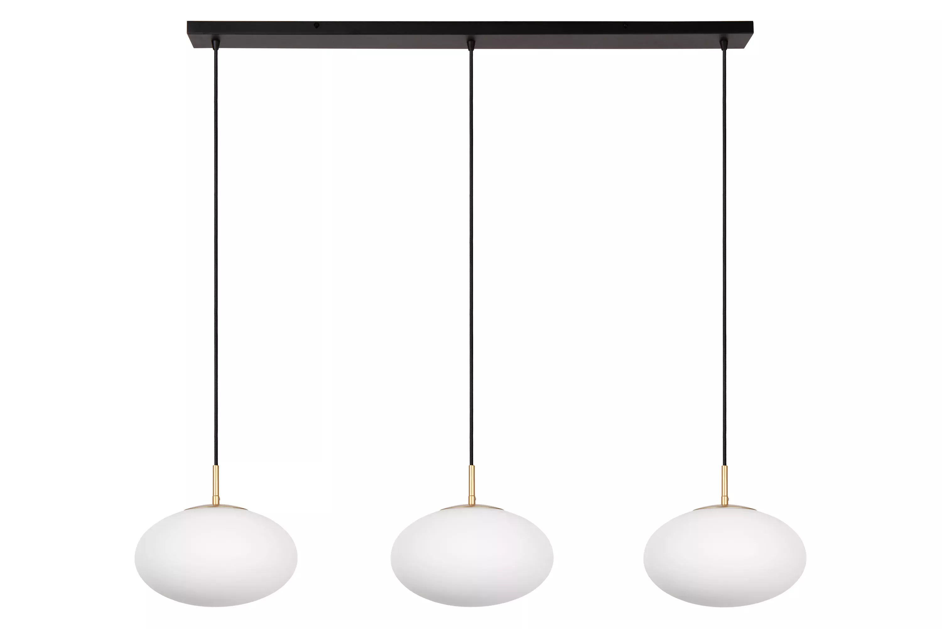 Lampa wisząca czarno-złota ELYSEE 3xE27x40W wym: 150x130x30 cm Lucide