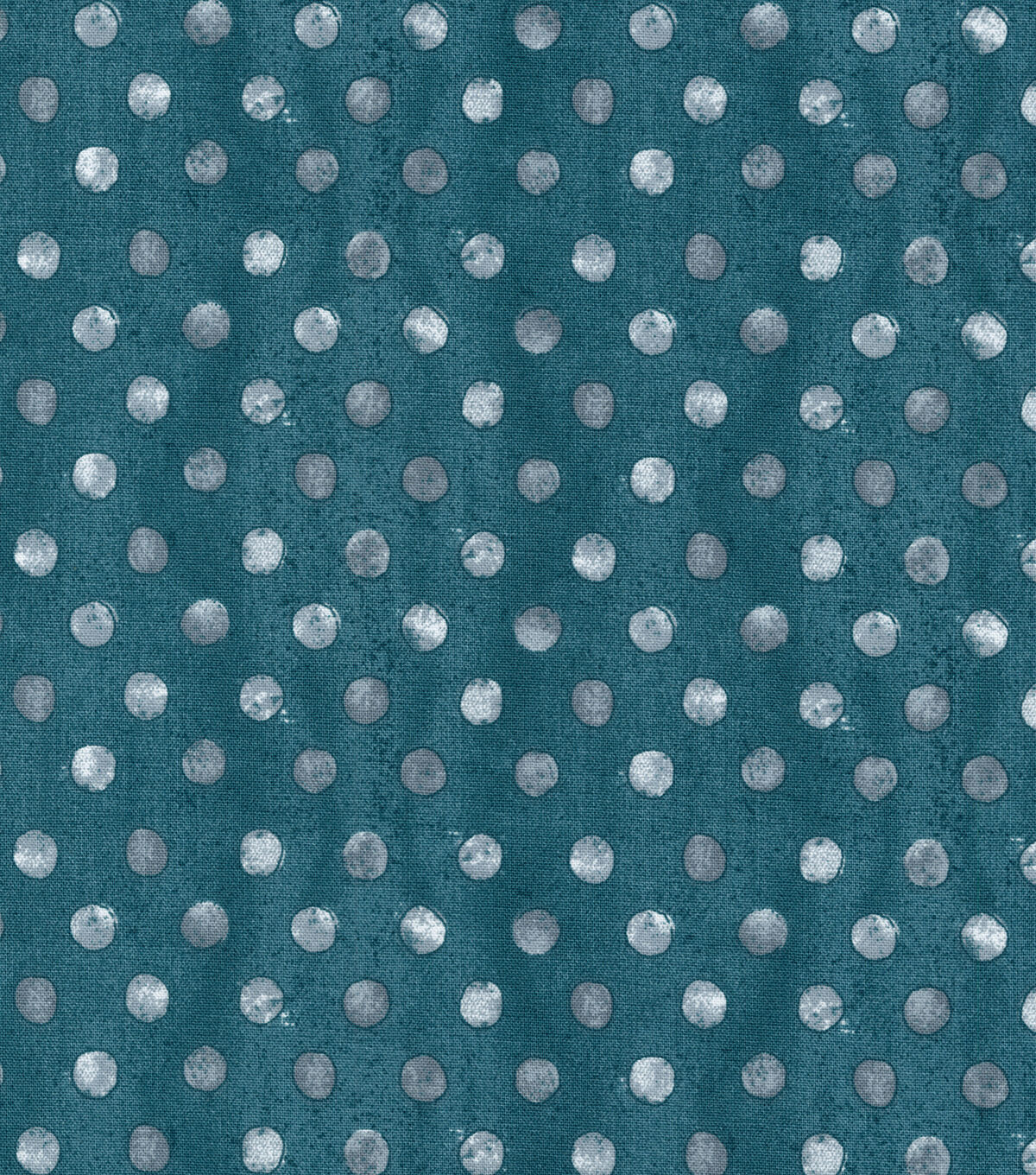 Denim Painted Dots Quilt Cotton Fabric by Keepsake Calico