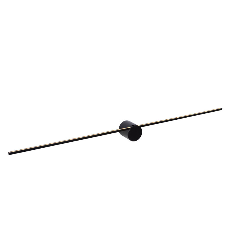 Applique LED Mizar noire IP44 90 cm 460 lm 11 W LUCIDE