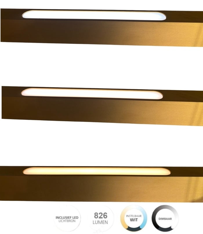 Freelight Freelight Hanglamp Traiano Brons Up & DownLight Dimmer +