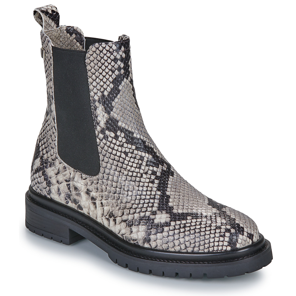 JB Martin - OTIS - Veal / Python / Navy blue