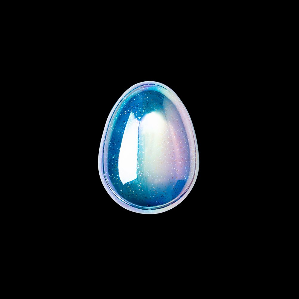 Rawr Beauty Oval Detangling Brush - Blue