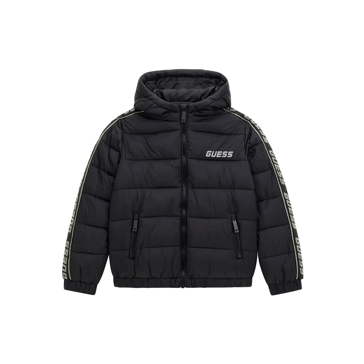 Guess - PADDED LS JACKET W/ZIP_MINI ME - Black