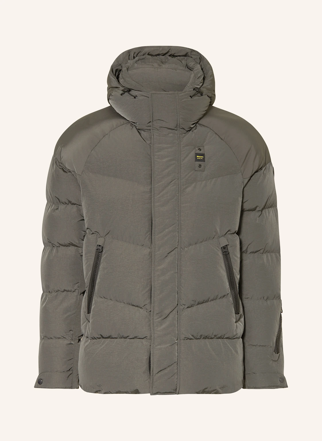 Blauer Steppjacke CROWN mit DUPONT™ SORONA®-Isolierung