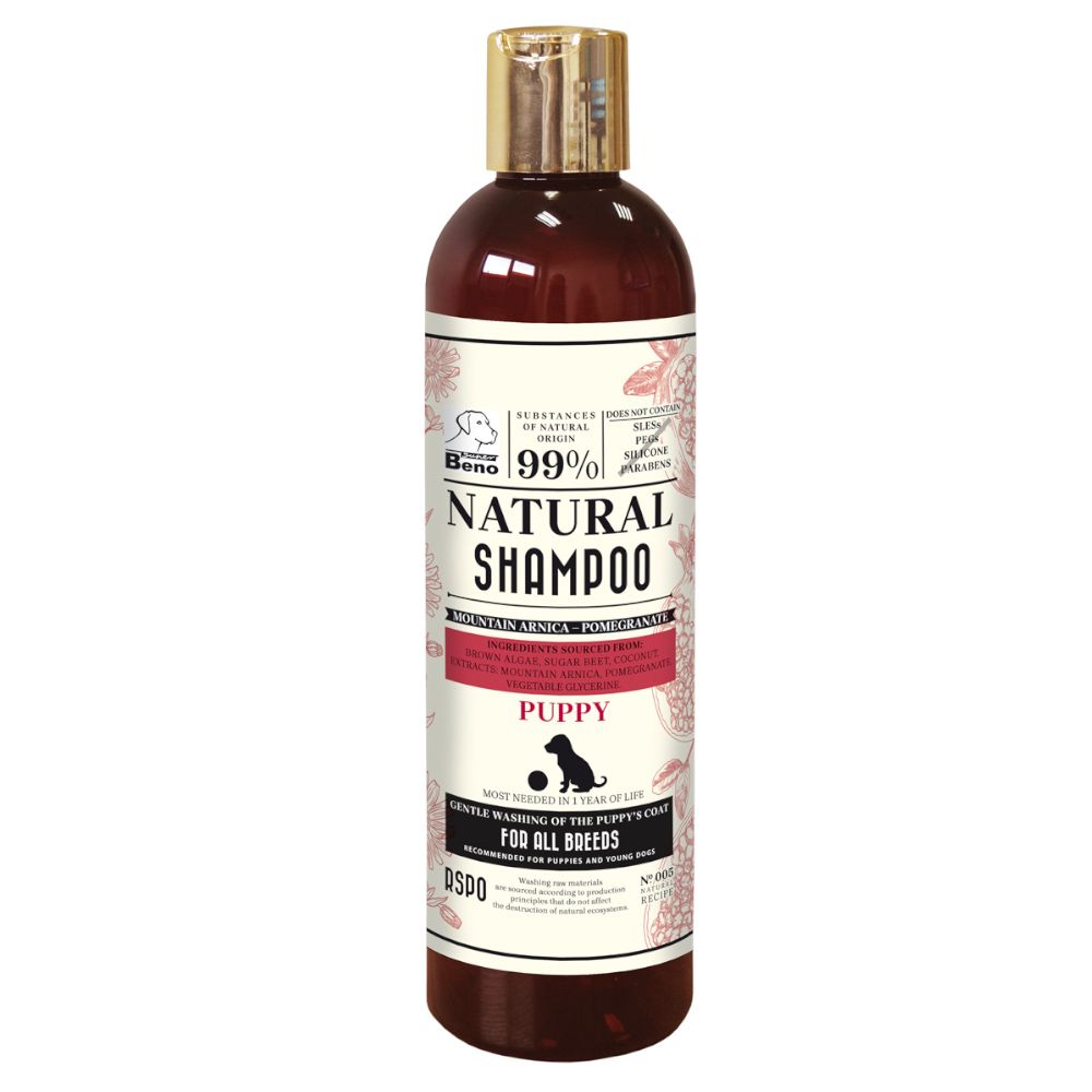 Super Beno Natural shampoo for puppies