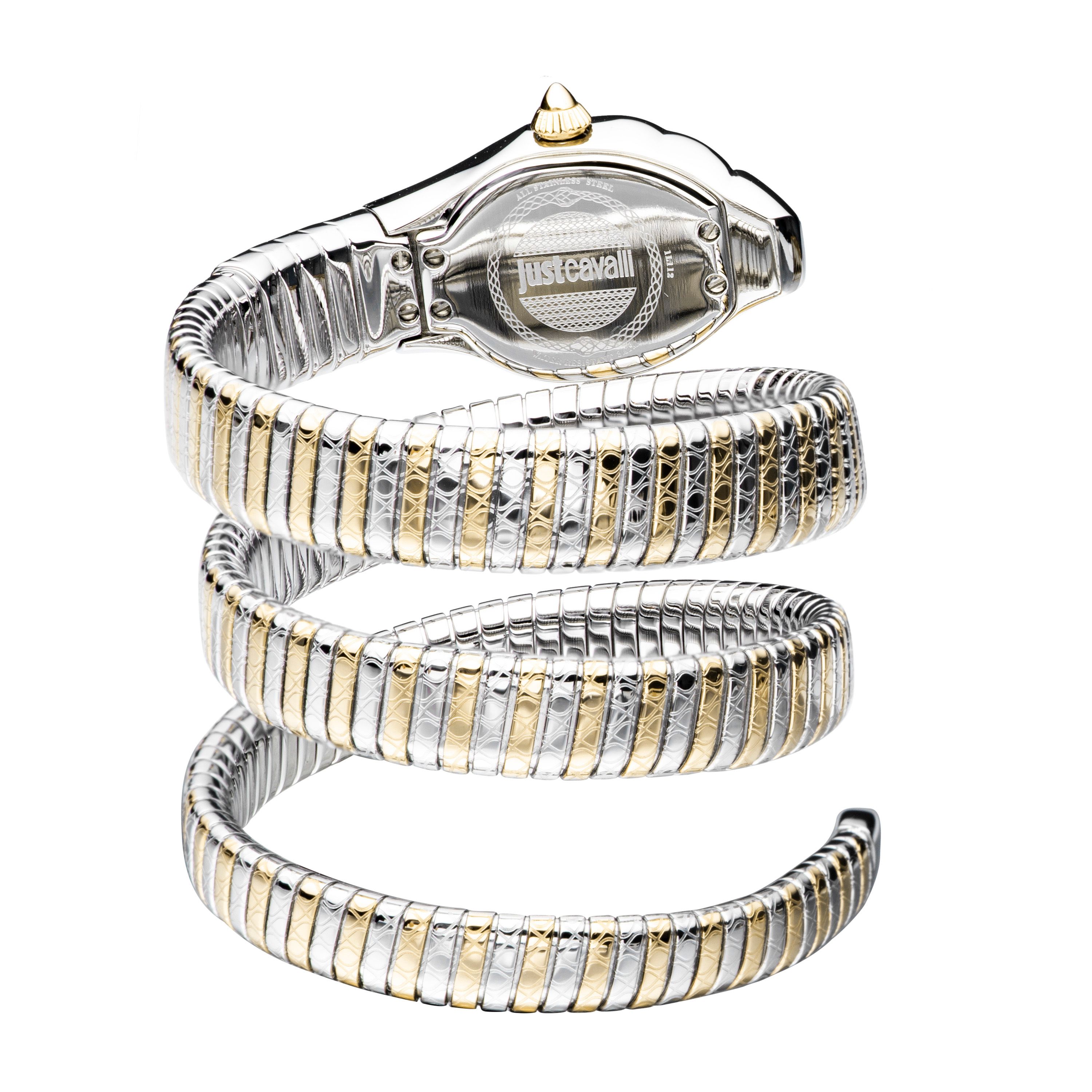 Just Cavalli Just Cavalli Women's Just Glam EVO 1 silver Dial Stainless Steel Bracelet Watch