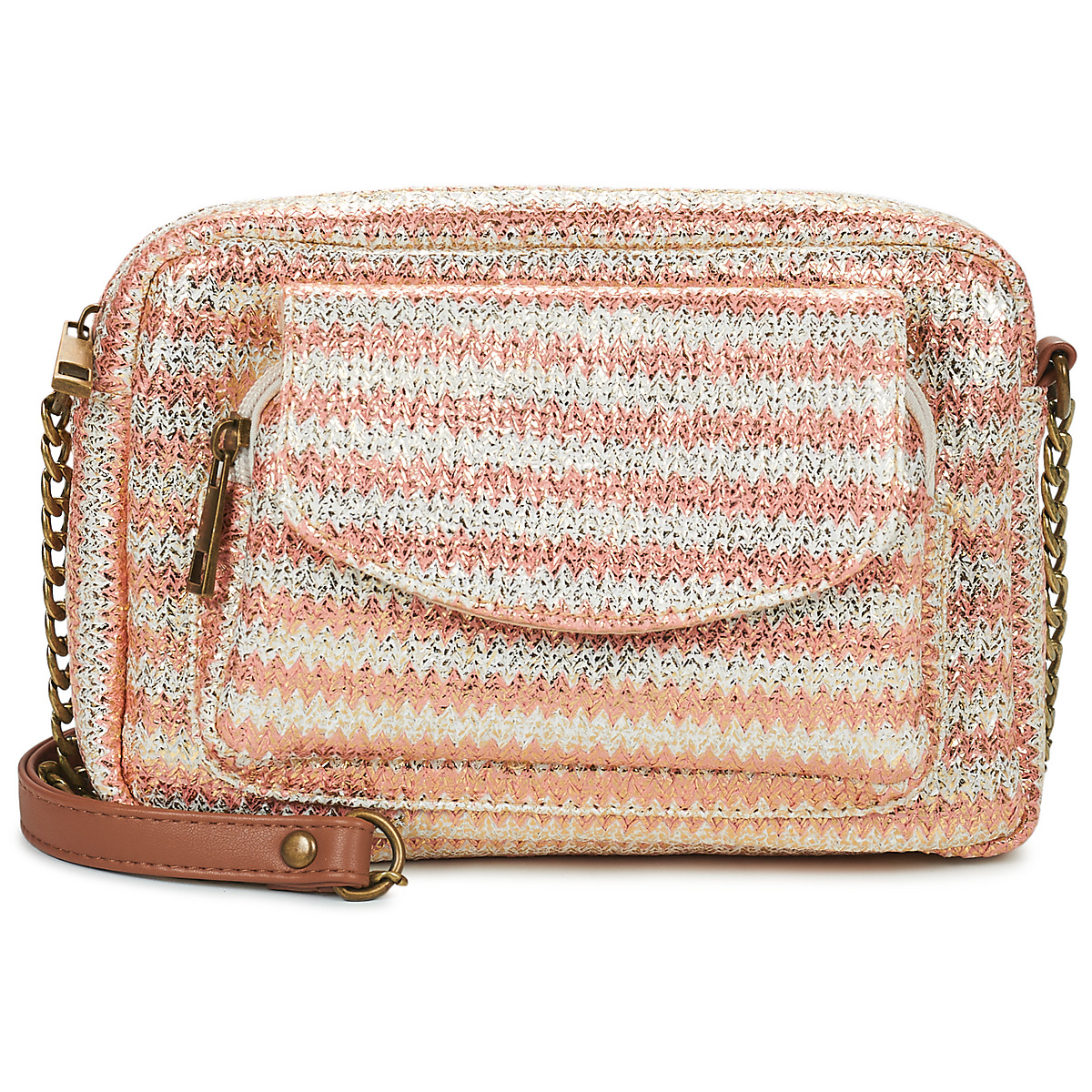 Pieces - PCBROOKE CROSS BODY - Orange