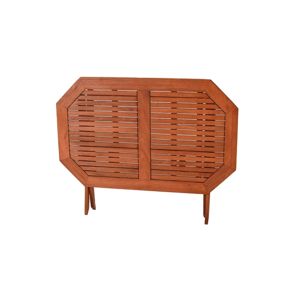 Tisch »Borkum«, BxHxL: 85 x 74 x 135 cm, Tischplatte: Eukalyptusholz