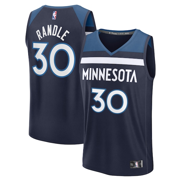 Julius Randle Minnesota Timberwolves  Fast Break Replica Player Jersey - Icon Edition - Navy