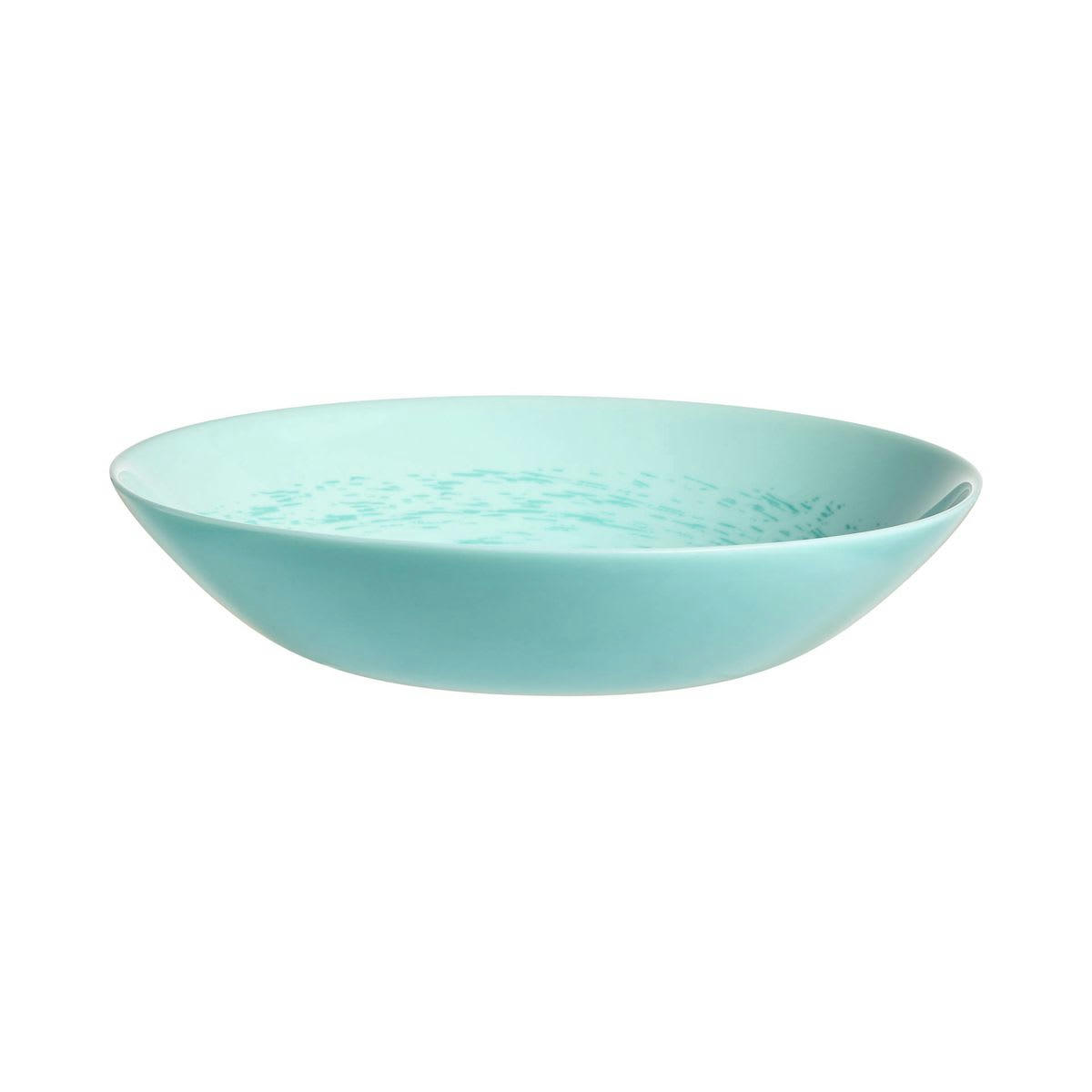 STATIS - Assiette creuse turquoise 20 cm