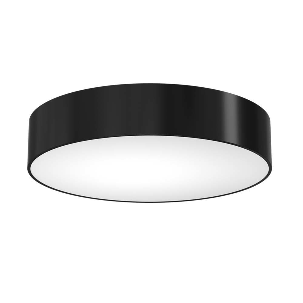 Plafonczarno-biały okrągły 80cm BUNGO 9xE27x40W IP20 Shilo