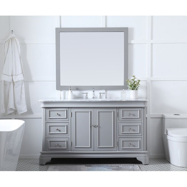 Knox Bathroom 60-inch Double or Single Vanity