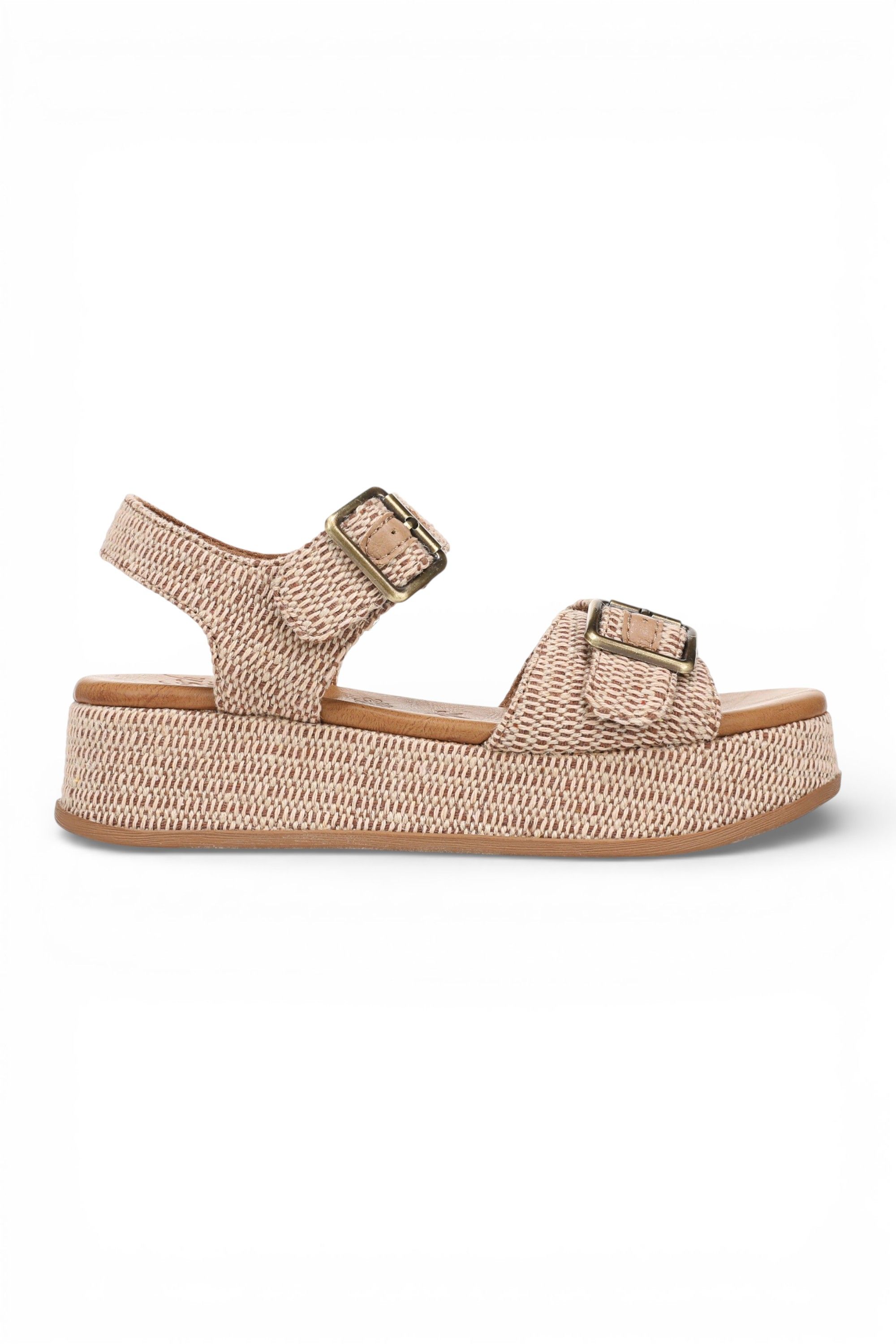 Infinity Leather Faux Leather Platform Sandals - Blowfish Magical