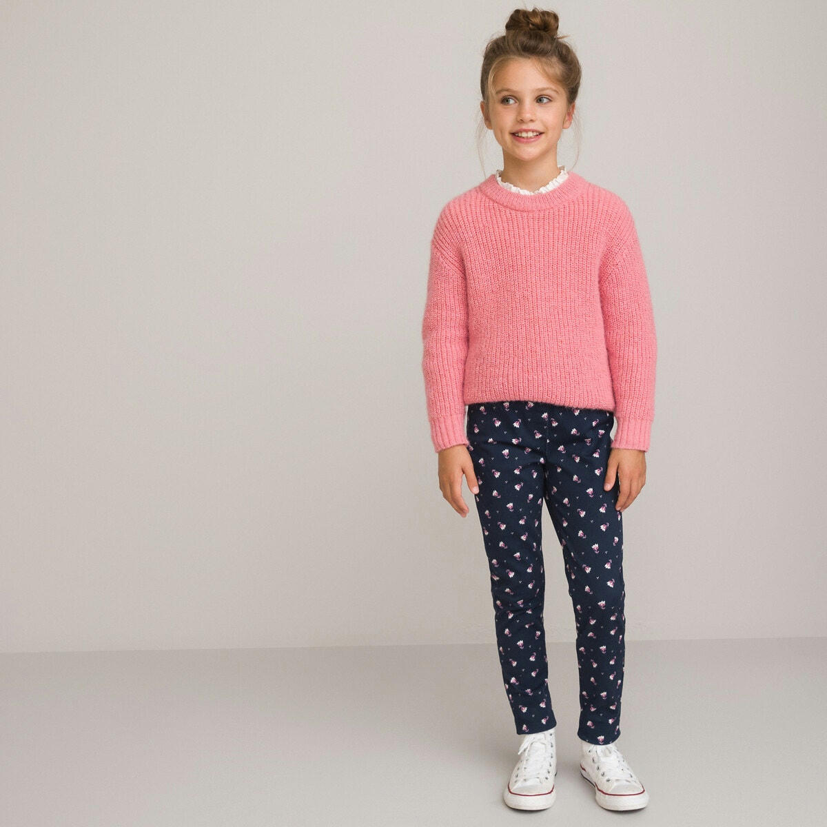 Pantalon jegging imprimé fleurs