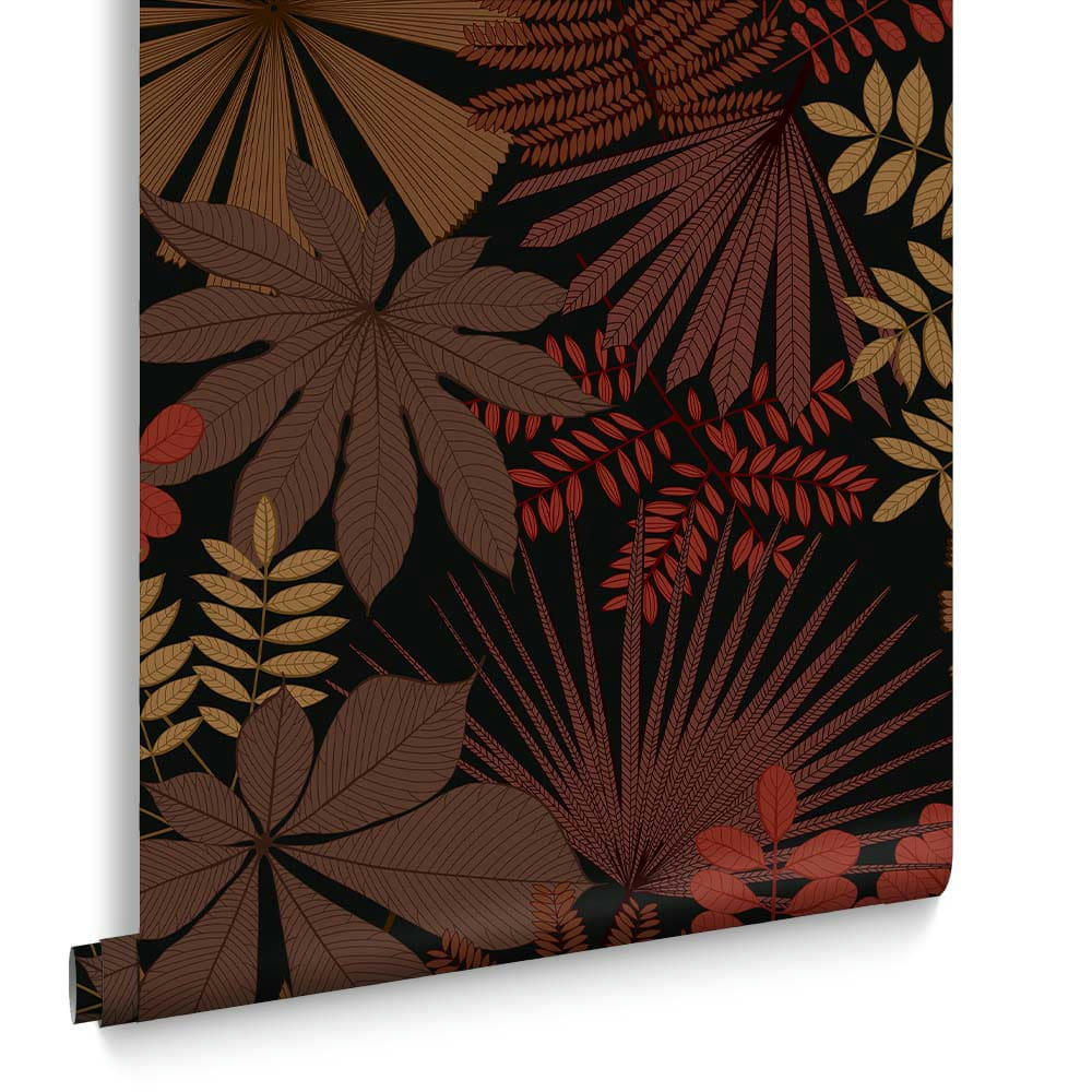 - papier peint bohemia alizarin rouge 1005 x 52cm