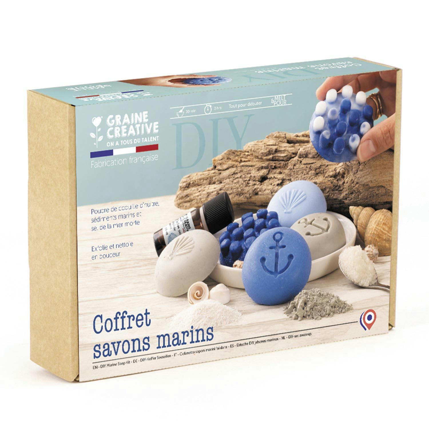 - Coffret DIY savons marins
