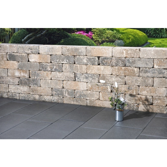Mauerstein »Mr.Gardener«, BxHxL: 210 x 140 x 280 mm, muschelkalk, Beton