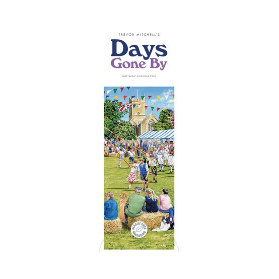 Trevor Mitchell’s Days Gone By Slim Calendar 2026