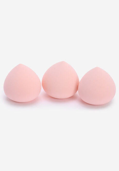 Womens 3pk Peach Beauty Blending Sponges