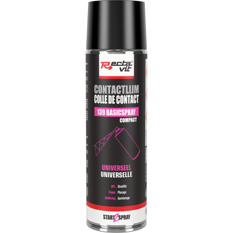 Colle de contact Basic Spray Compact 0,5 L RECTAVIT