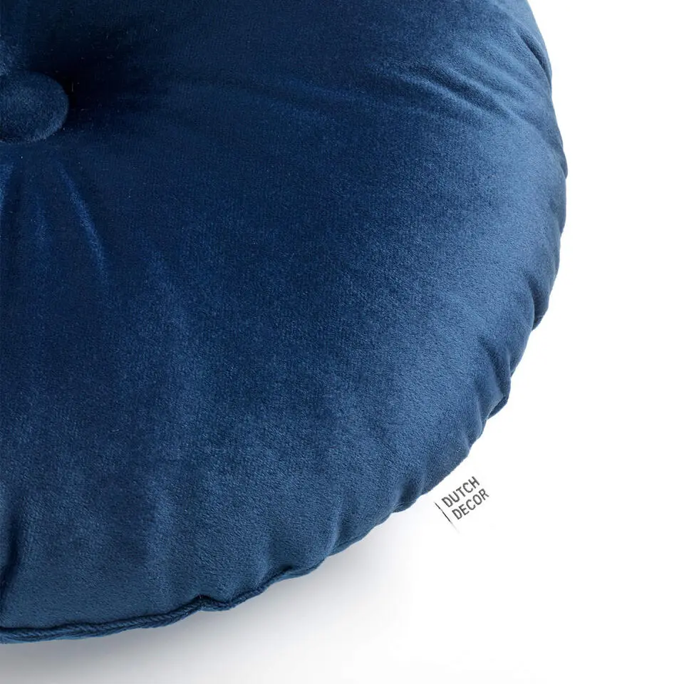 Sierkussen Olly - Insignia Blue - &Oslash;38 cm