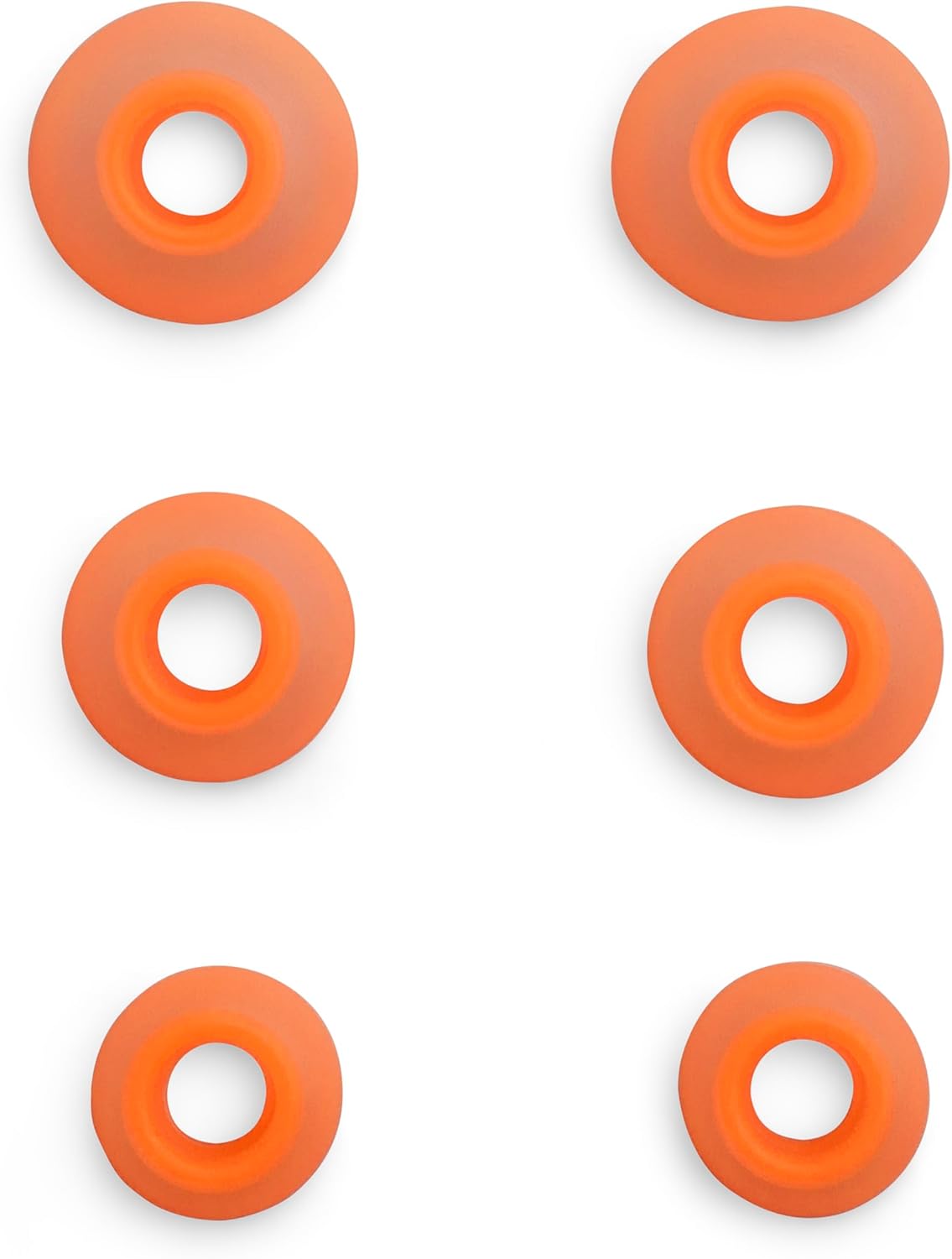 JBL Endurance Peak 4 - True Wireless Noise Cancelling Sport Earbuds, Up to 48Hrs total playback, water & dust proof (IP68), Secure fit with TwistLock™ design, & 6 mics for perfect calls (White/Orange)