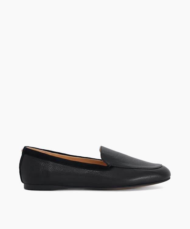 Gosette Black - Leather Loafers